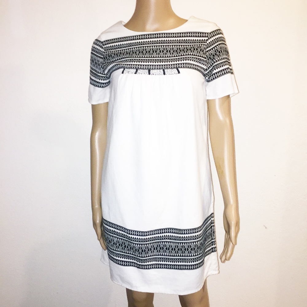 MADEWELL Cabana Jacquard Shift Dress. Sz XS - Picture 3 of 5